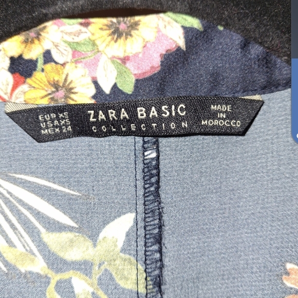 Floral ZARA short-sleeved Jumpsuit - Picture 8 of 8